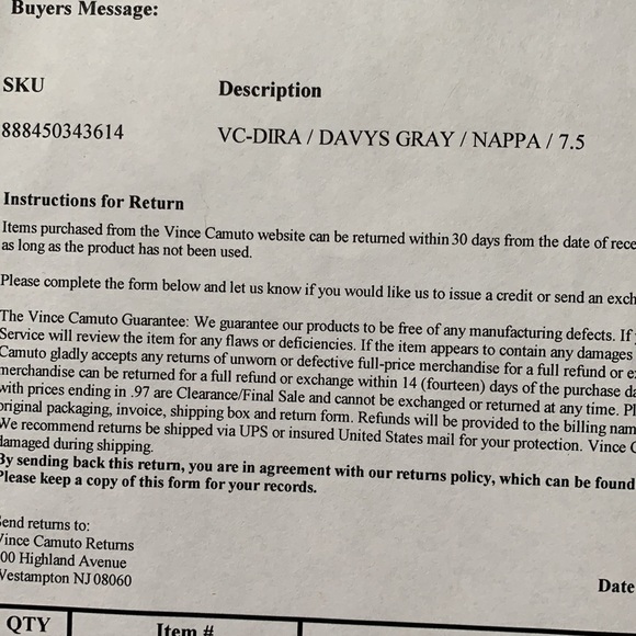 VINCE CAMUTO - NWOT Nappa Soft Leather Platform Heels in Davy’s Gray - Picture 4 of 9